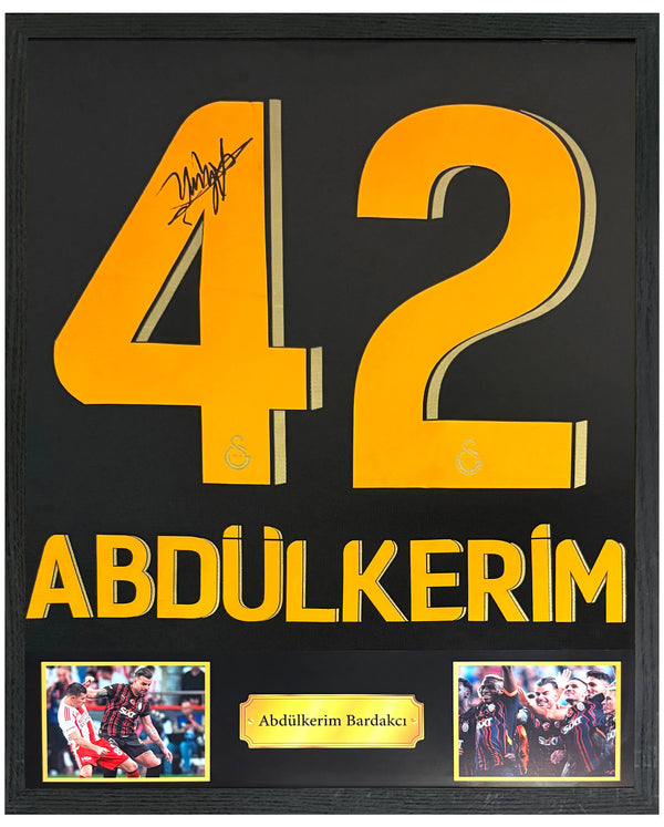 Abdülkerim Bardakcı - Gesigneerd Galatasaray derde shirt 24/25