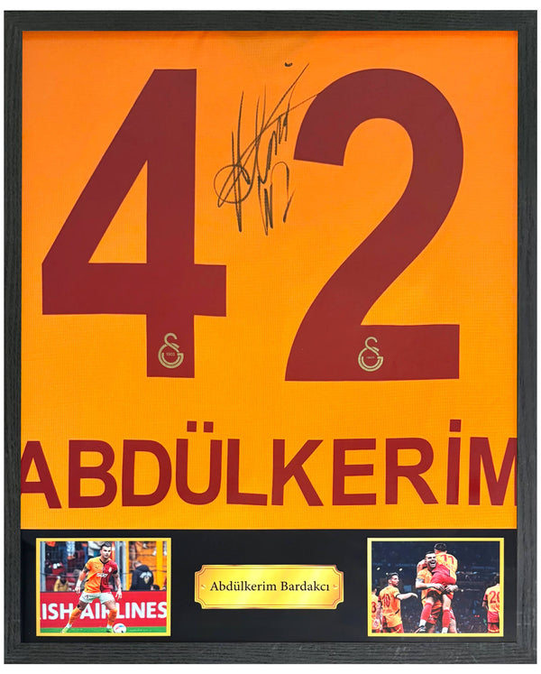 Abdülkerim Bardakcı - Gesigneerd Galatasaray thuisshirt 24/25