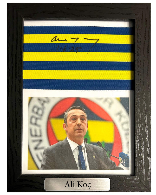 Ali Koç - Gesigneerde Fenerbahçe aanvoerdersband