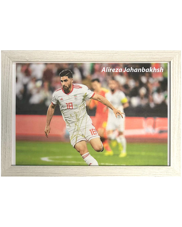 Alireza Jahanbakhsh - Gesigneerde Iran foto - 30x21