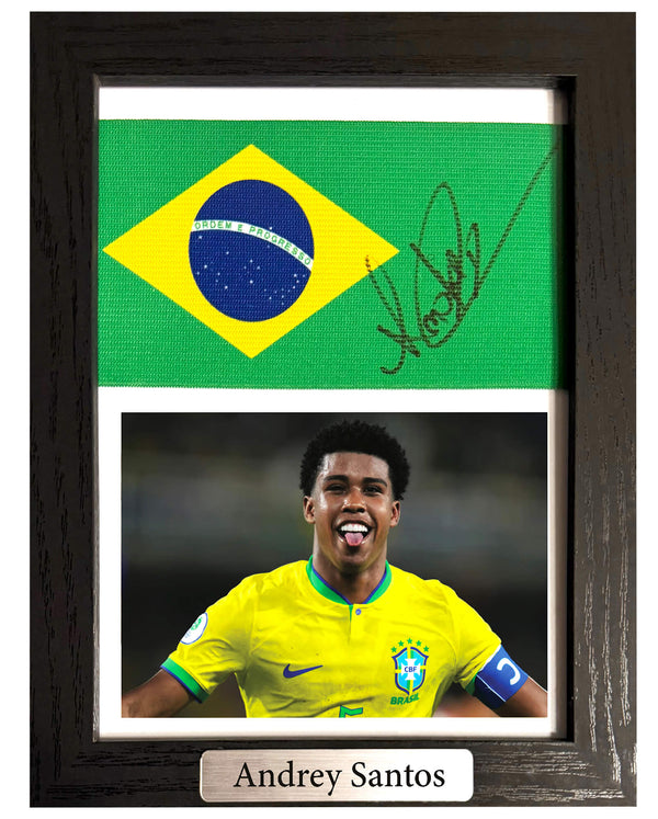 Andrey Santos - Gesigneerde Brazilië aanvoerdersband