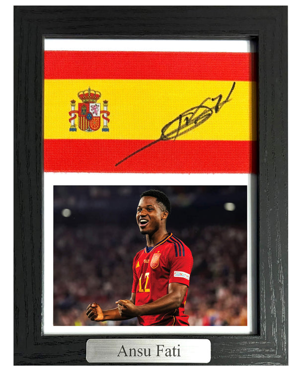 Ansu Fati - Gesigneerde Spanje aanvoerdersband