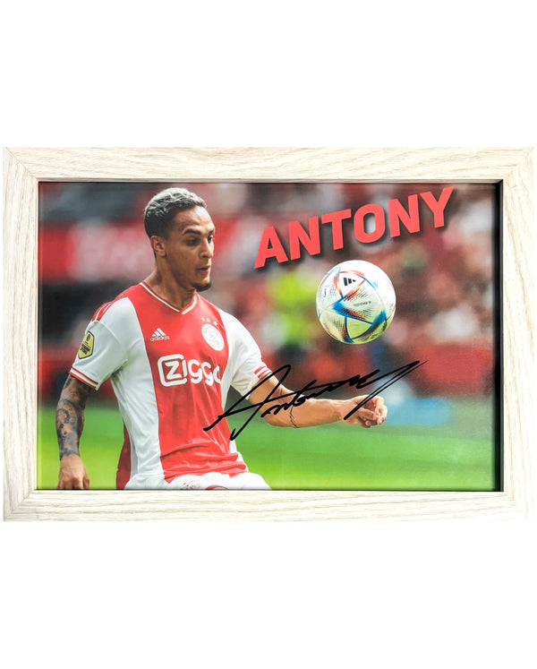 Antony - Gesigneerde Ajax foto - 30x21