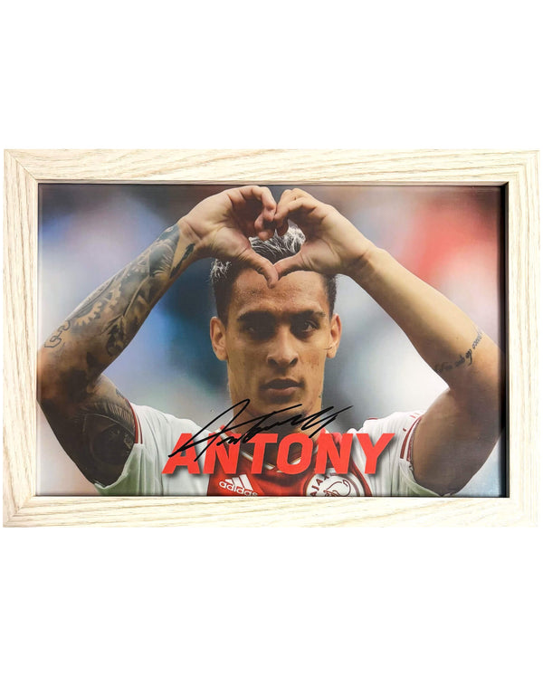 Antony - Gesigneerde Ajax foto - 30x21