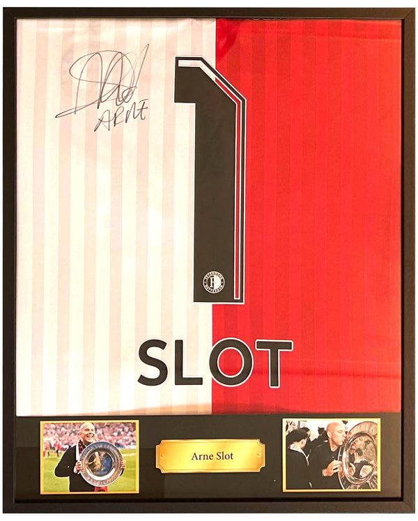 Arne Slot - Signed Feyenoord shirt