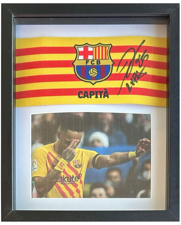 Pierre-Emerick Aubameyang - Signed FC Barcelona captain's armband