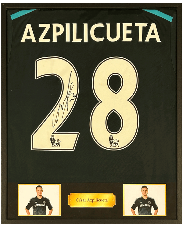 César Azpilicueta - Signed Chelsea 14/15 third shirt