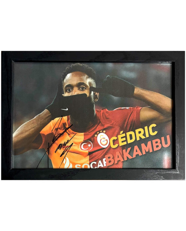 Cédric Bakambu - Gesigneerde Galatasaray foto - 30x21