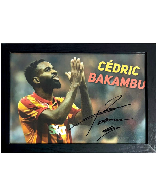 Cédric Bakambu - Gesigneerde Galatasaray foto - 30x21