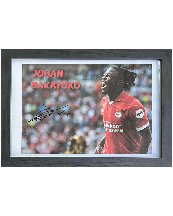 Johan Bakayoko - Signed photo - 30x21