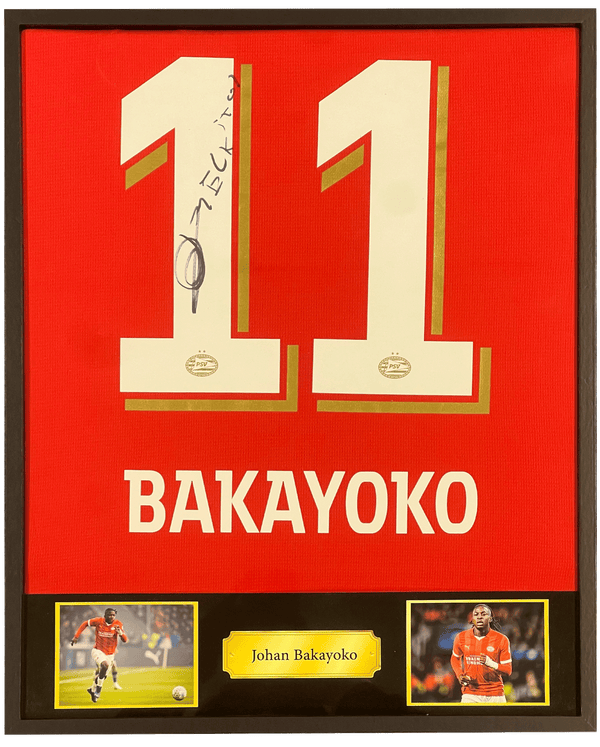 Johan Bakayoko - Gesigneerd PSV thuisshirt