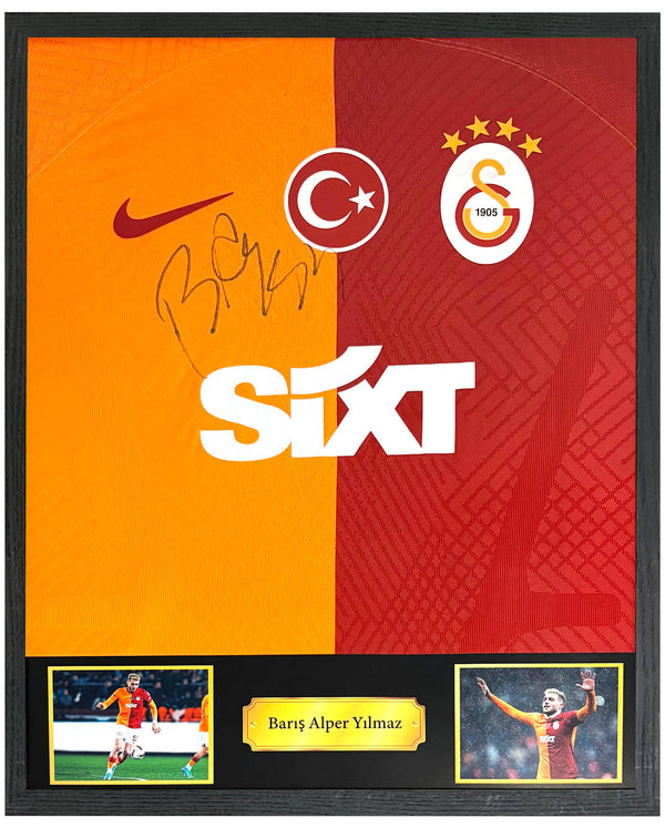 Barış Alper Yılmaz - Gesigneerd Galatasaray thuisshirt 23/24 (Pro-versie)