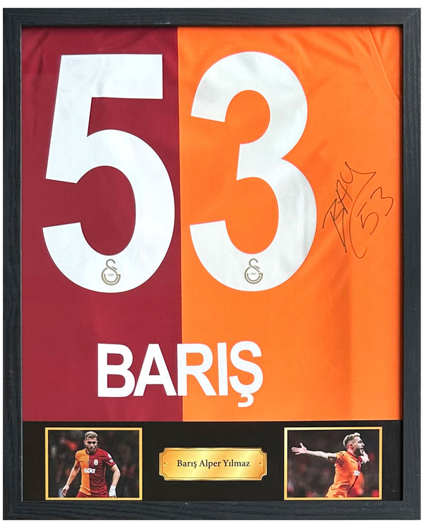 Barış Alper Yılmaz - Signiertes Galatasaray-Heimtrikot