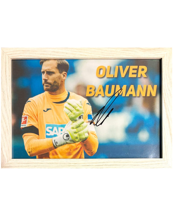 Oliver Baumann - Gesigneerde TSG 1899 Hoffenheim foto - 30x21