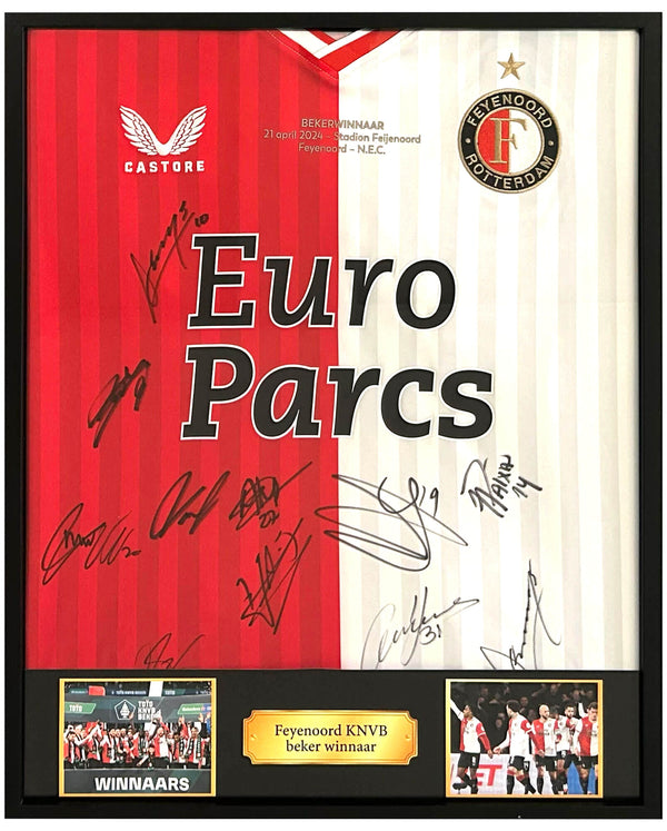 Selection - Signed Feyenoord cup winner shirt