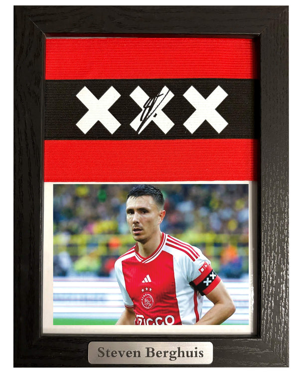Steven Berghuis - Gesigneerde Ajax aanvoerdersband