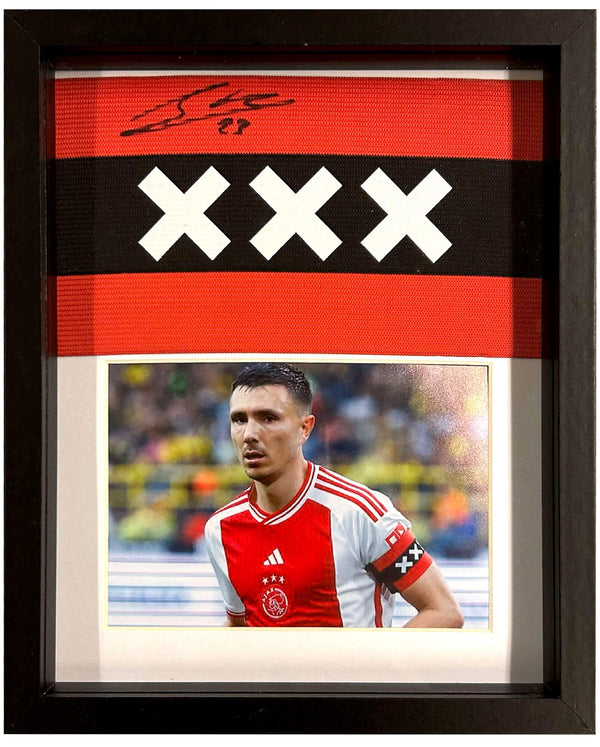 Steven Berghuis - Signed Ajax captain's armband