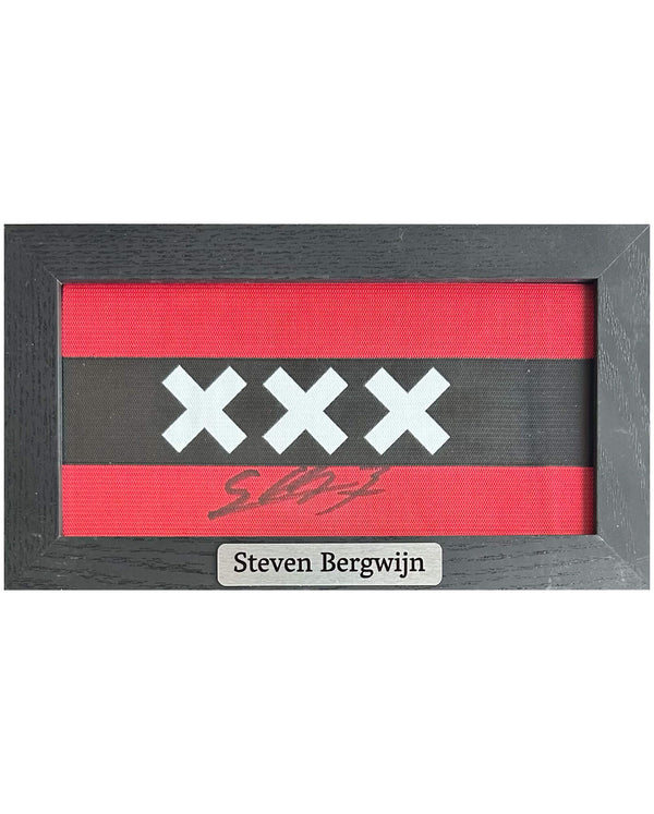 Steven Bergwijn - Gesigneerde Ajax aanvoerdersband