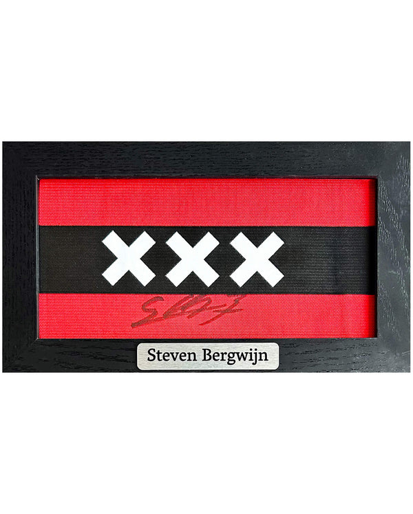 Steven Bergwijn - Gesigneerde Ajax aanvoerdersband