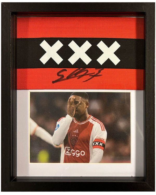 Steven Bergwijn - Gesigneerde Ajax aanvoerdersband