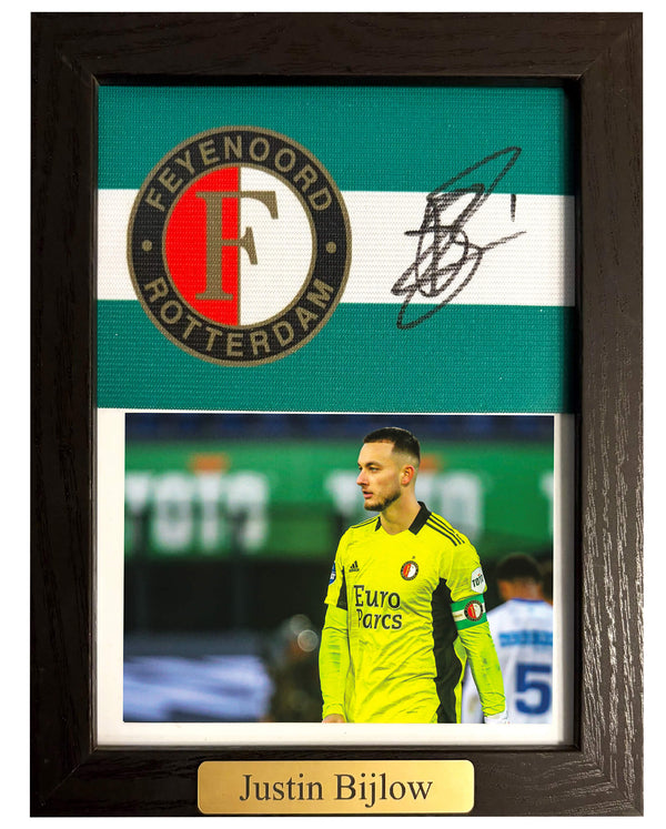 Justin Bijlow - Gesigneerde Feyenoord aanvoerdersband