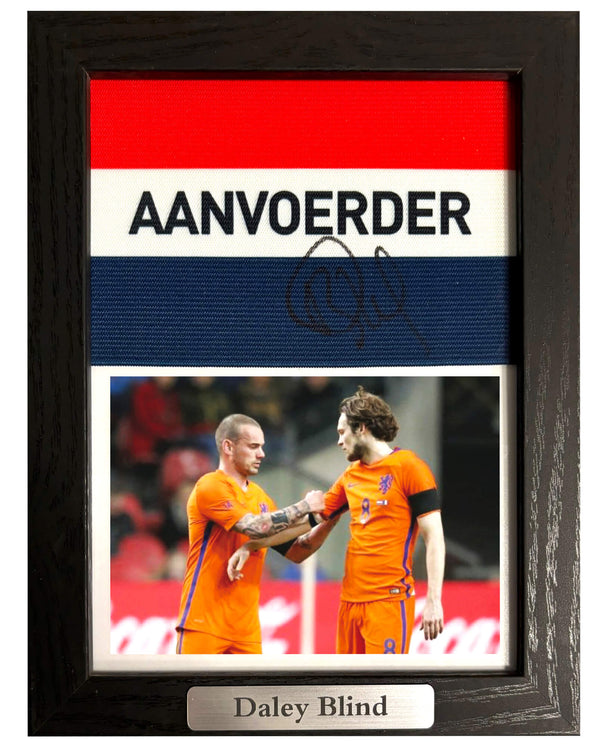 Daley Blind - Gesigneerde Nederland aanvoerdersband