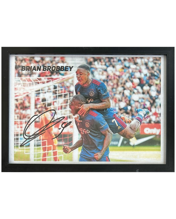 Brian Brobbey - Signiertes Foto - 30x21