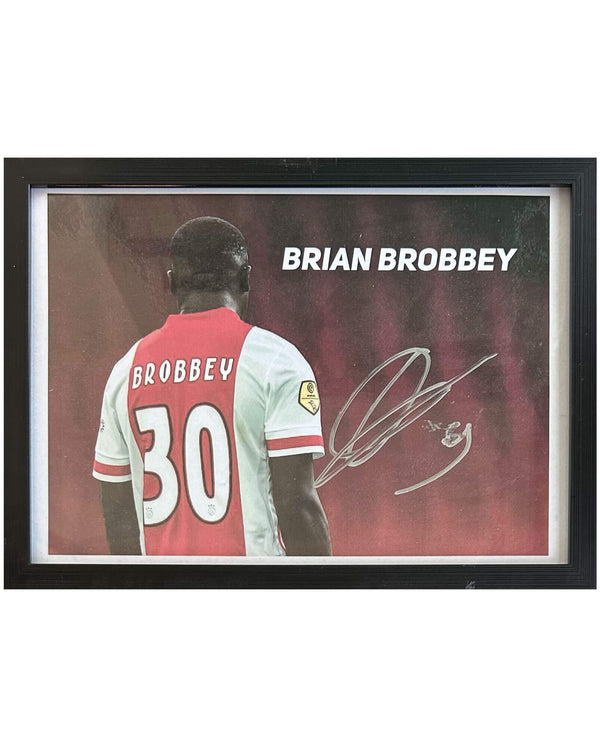 Brian Brobbey - Signed photo - 30x21