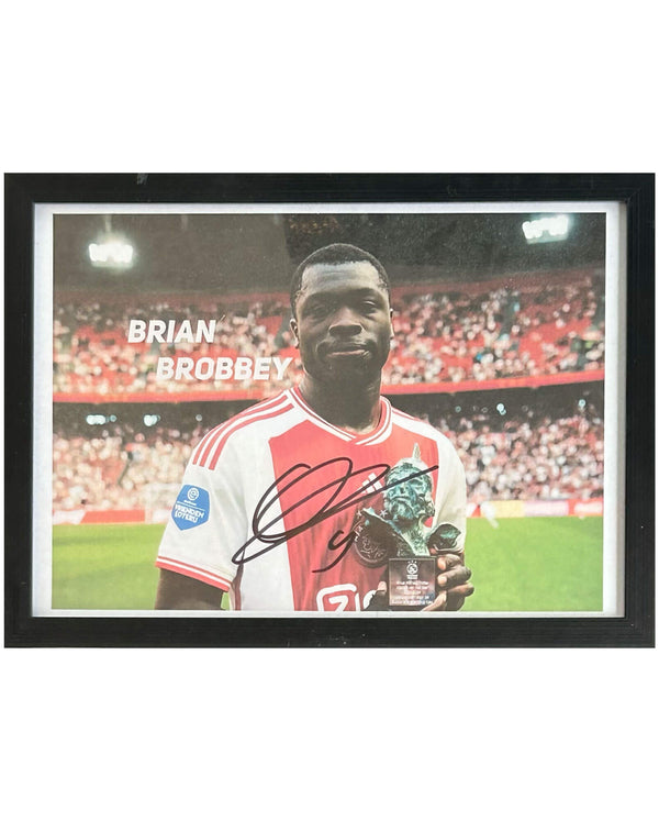 Brian Brobbey - Gesigneerde foto - 30x21