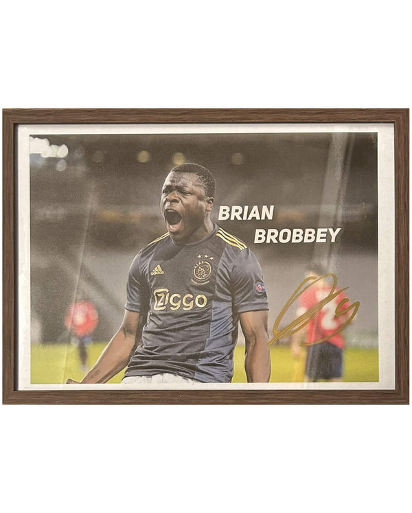 Brian Brobbey - Signed photo - 30x21