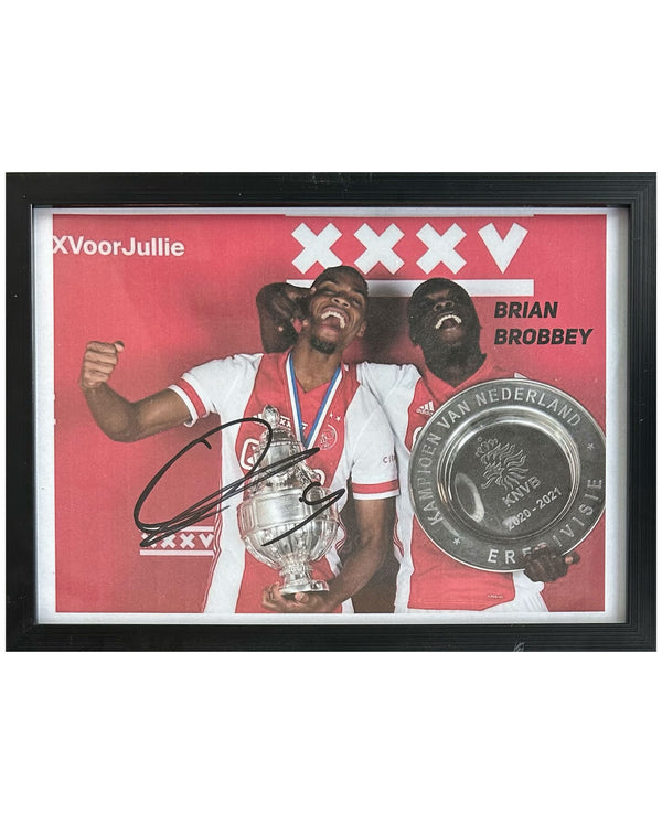 Brian Brobbey - Gesigneerde foto - 30x21