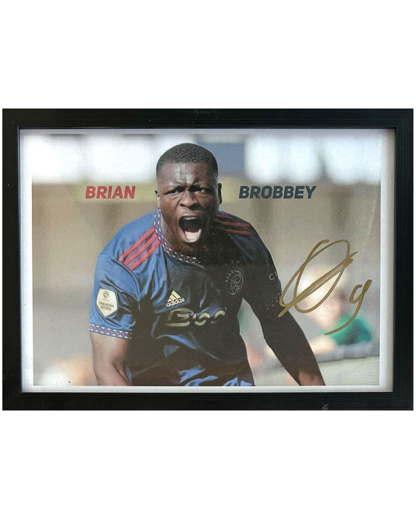 Brian Brobbey - Gesigneerde foto - 30x21