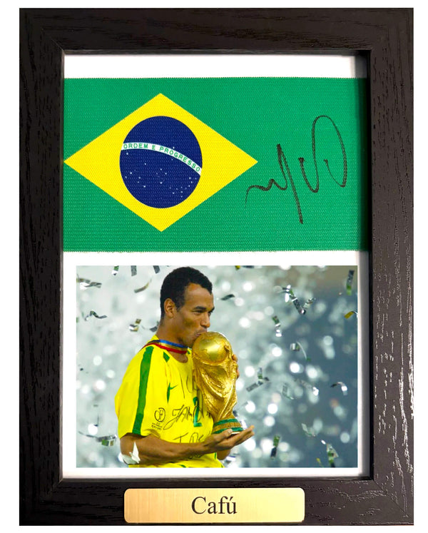 Cafú - Gesigneerde Brazilië aanvoerdersband