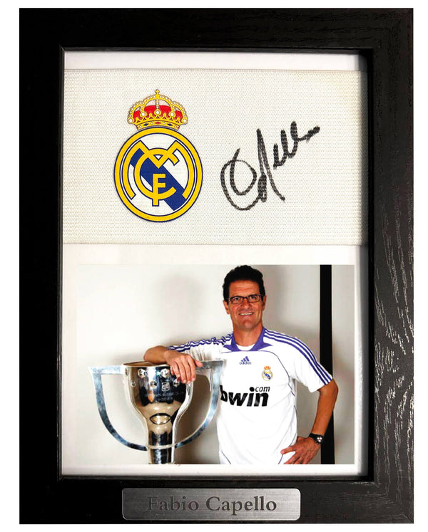 Fabio Capello - Gesigneerde Real Madrid aanvoerdersband