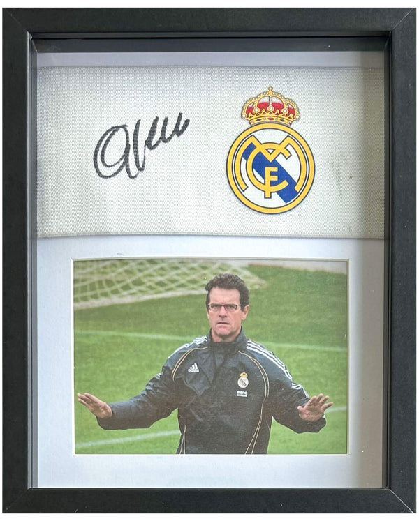 Fabio Capello - Signed Real Madrid captain's armband