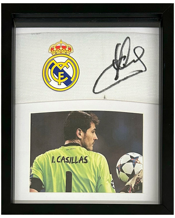 Iker Casillas - Gesigneerde Real Madrid aanvoerdersband