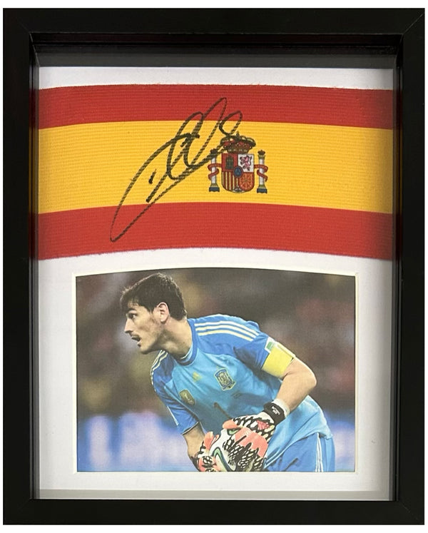 Iker Casillas - Gesigneerde Spanje aanvoerdersband