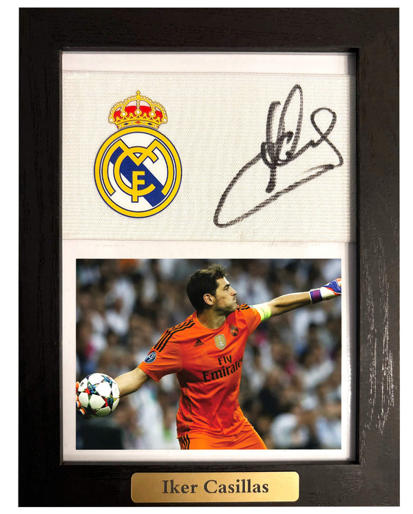 Iker Casillas - Gesigneerde Real Madrid aanvoerdersband