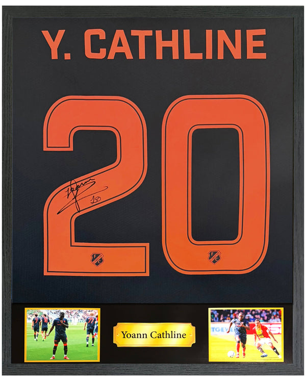 Yoann Cathline - Gesigneerd FC Utrecht uitshirt 24/25 (spelersversie)
