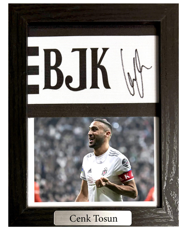 Cenk Tosun - Gesigneerde Beşiktaş aanvoerdersband
