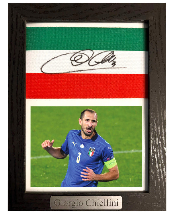 Giorgio Chiellini - Gesigneerde Italië aanvoerdersband