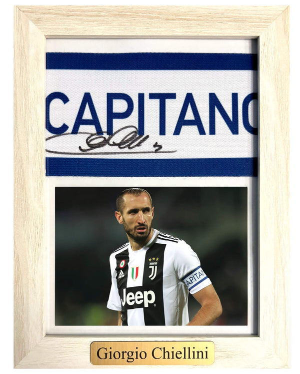 Giorgio Chiellini - Gesigneerde Serie A aanvoerdersband