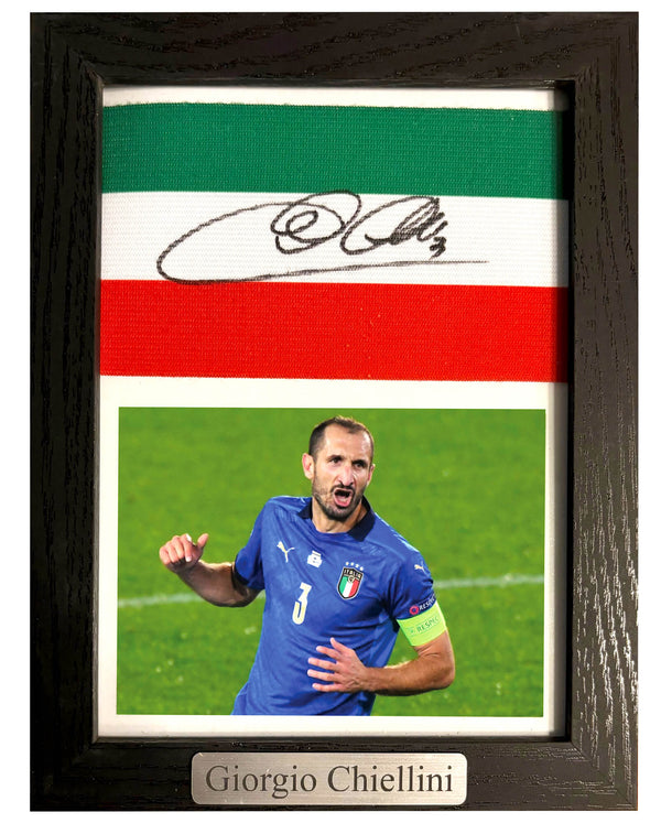 Giorgio Chiellini - Gesigneerde Italië aanvoerdersband