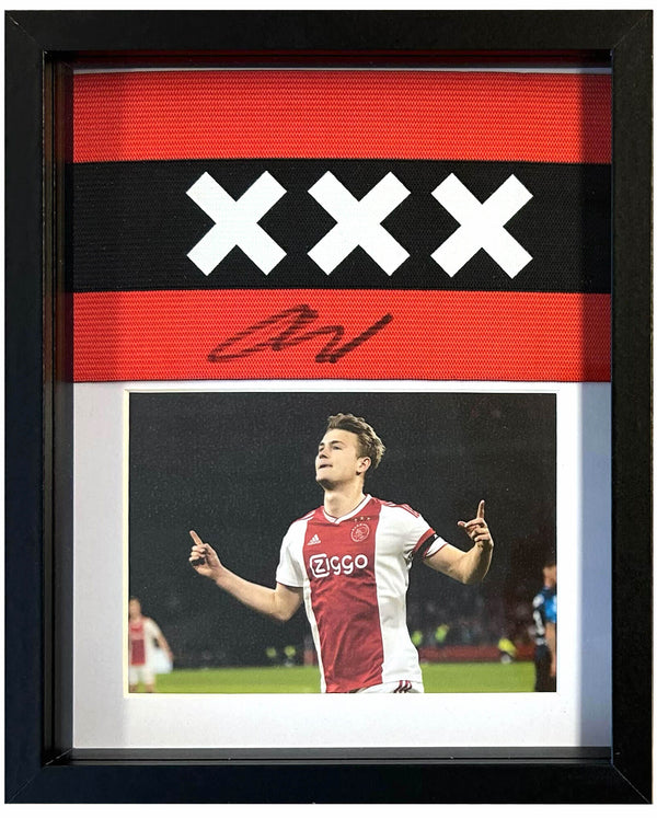 Matthijs de Ligt - Gesigneerde Ajax aanvoerdersband