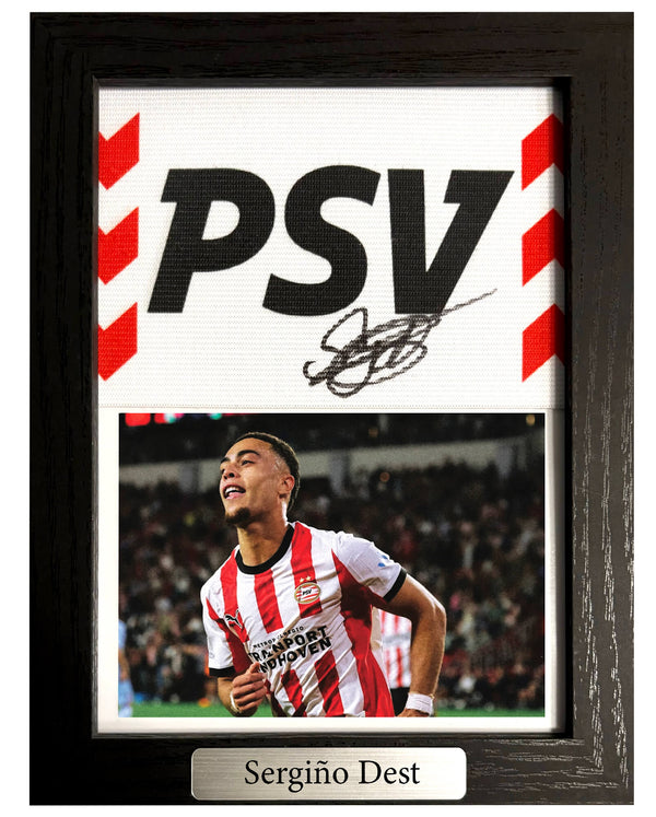 Sergiño Dest - Gesigneerde PSV aanvoerdersband