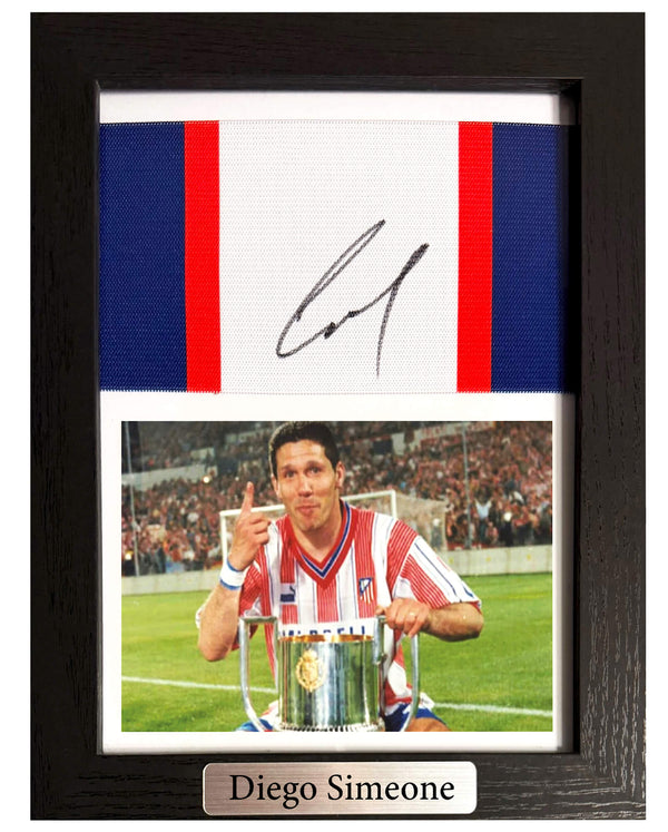 Diego Simeone - Gesigneerde Atlético Madrid aanvoerdersband
