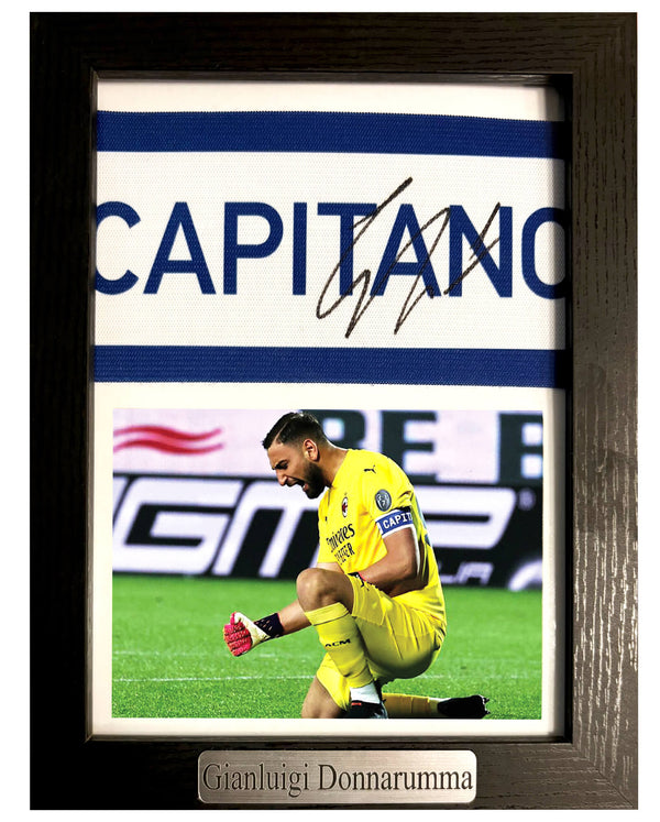 Gianluigi Donnarumma - Gesigneerde Serie A aanvoerdersband