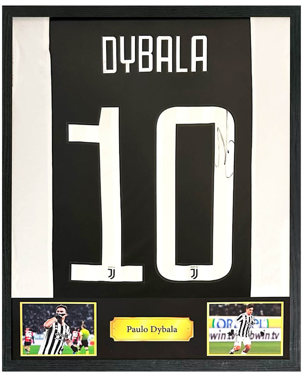Paulo Dybala - Gesigneerd Juventus thuisshirt 17/18