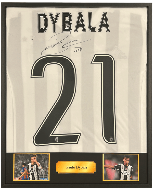 Paulo Dybala - Signiertes Juventus-Heimtrikot