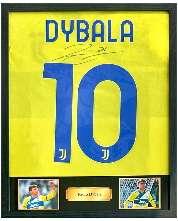 Paulo Dybala - Gesigneerd Juventus derde shirt 21/22